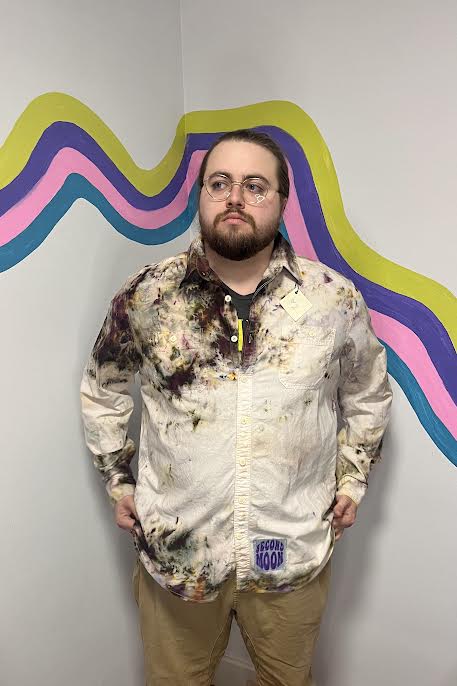 Shiitake Dyed Button Down