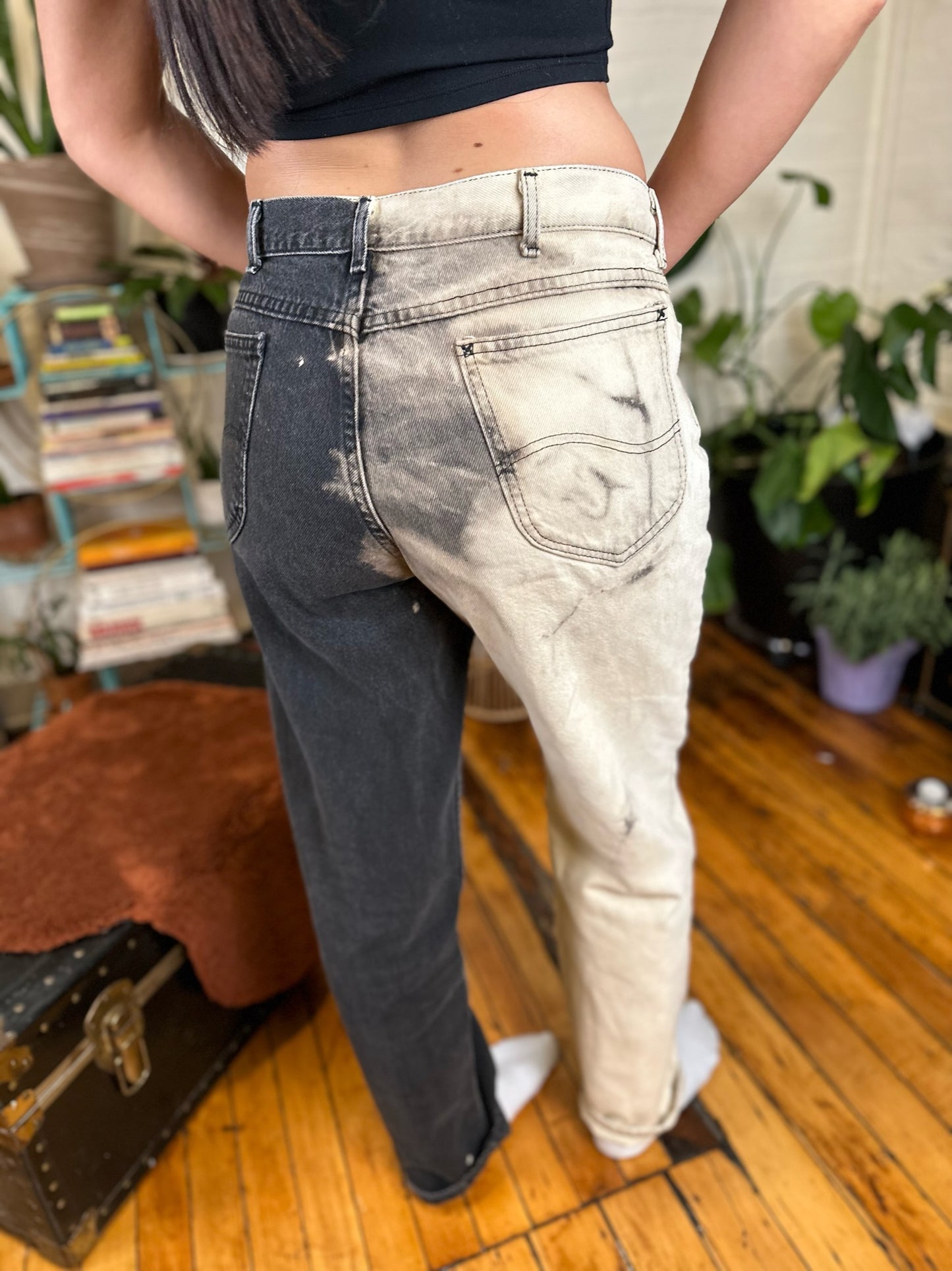 Split Dye Lee Denim