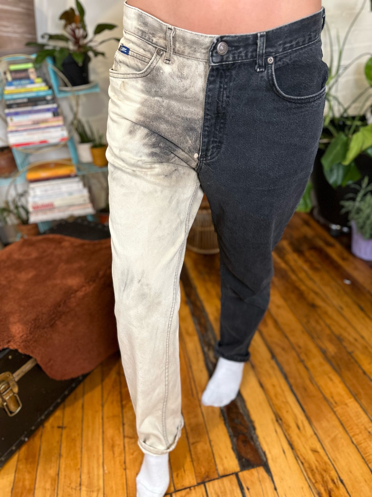Split Dye Lee Denim
