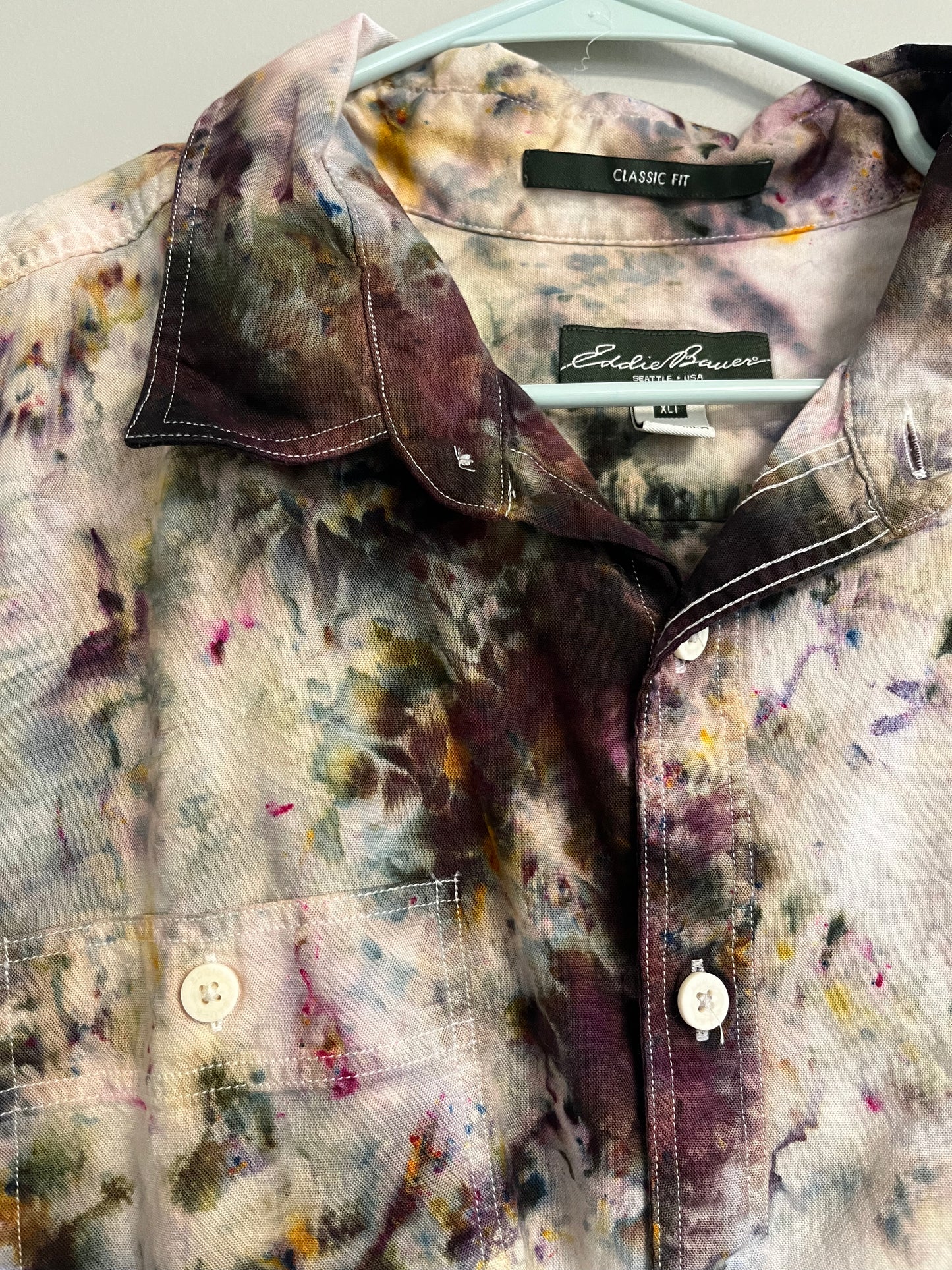 Shiitake Dyed Button Down