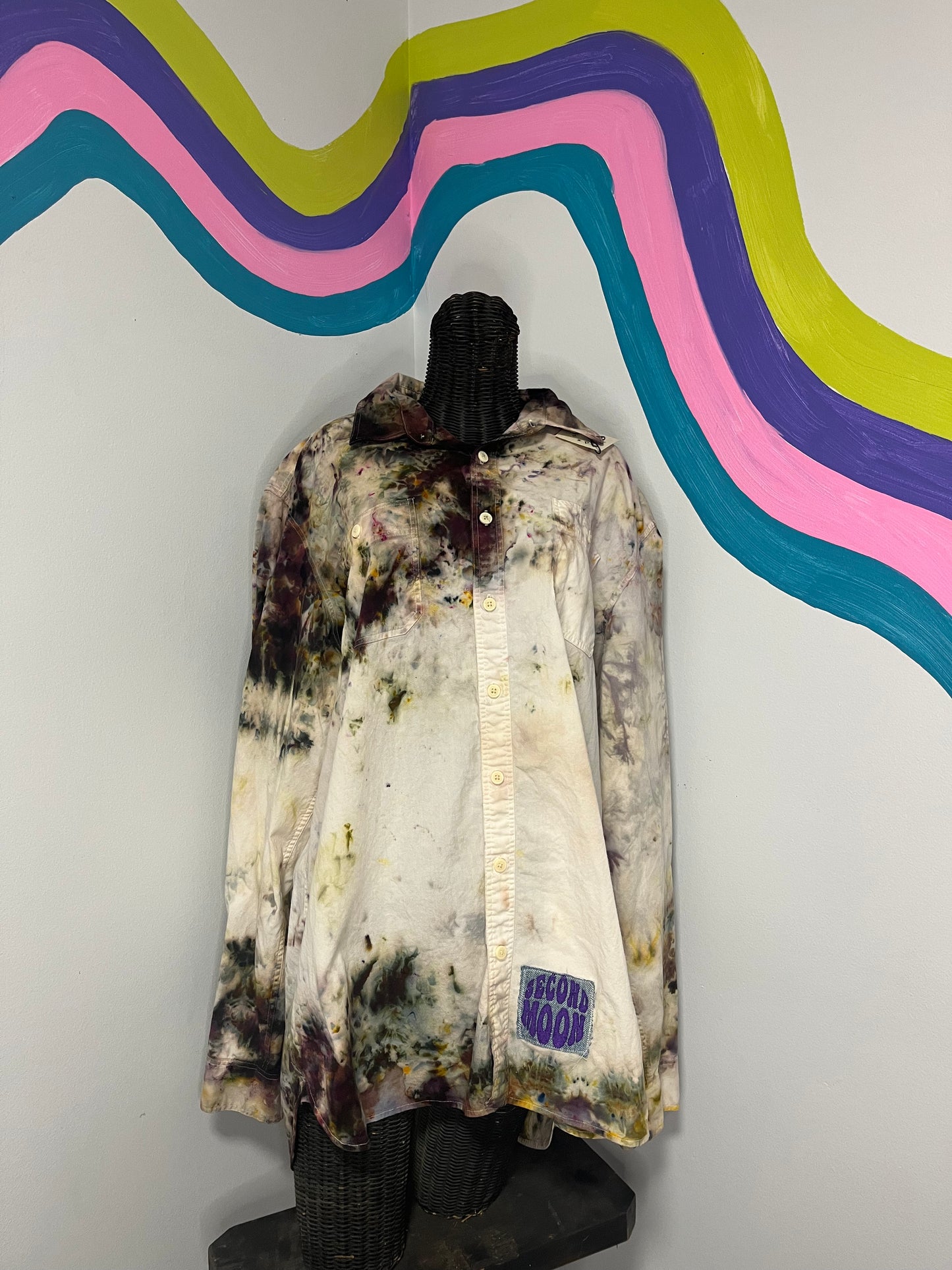 Shiitake Dyed Button Down